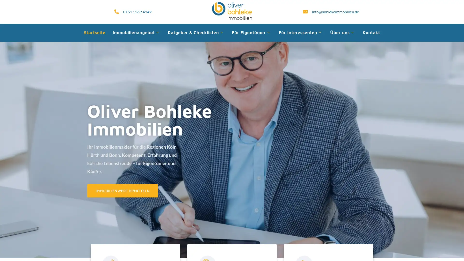 bohlekeimmobilien.de screenshot