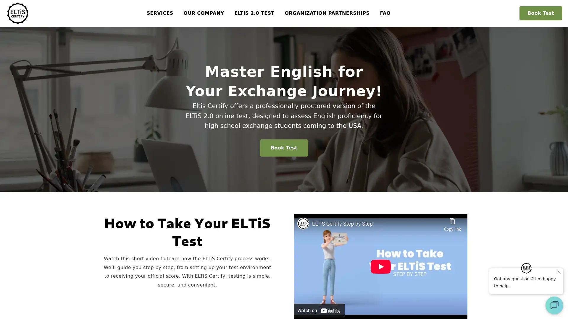 eltiscertify.com screenshot