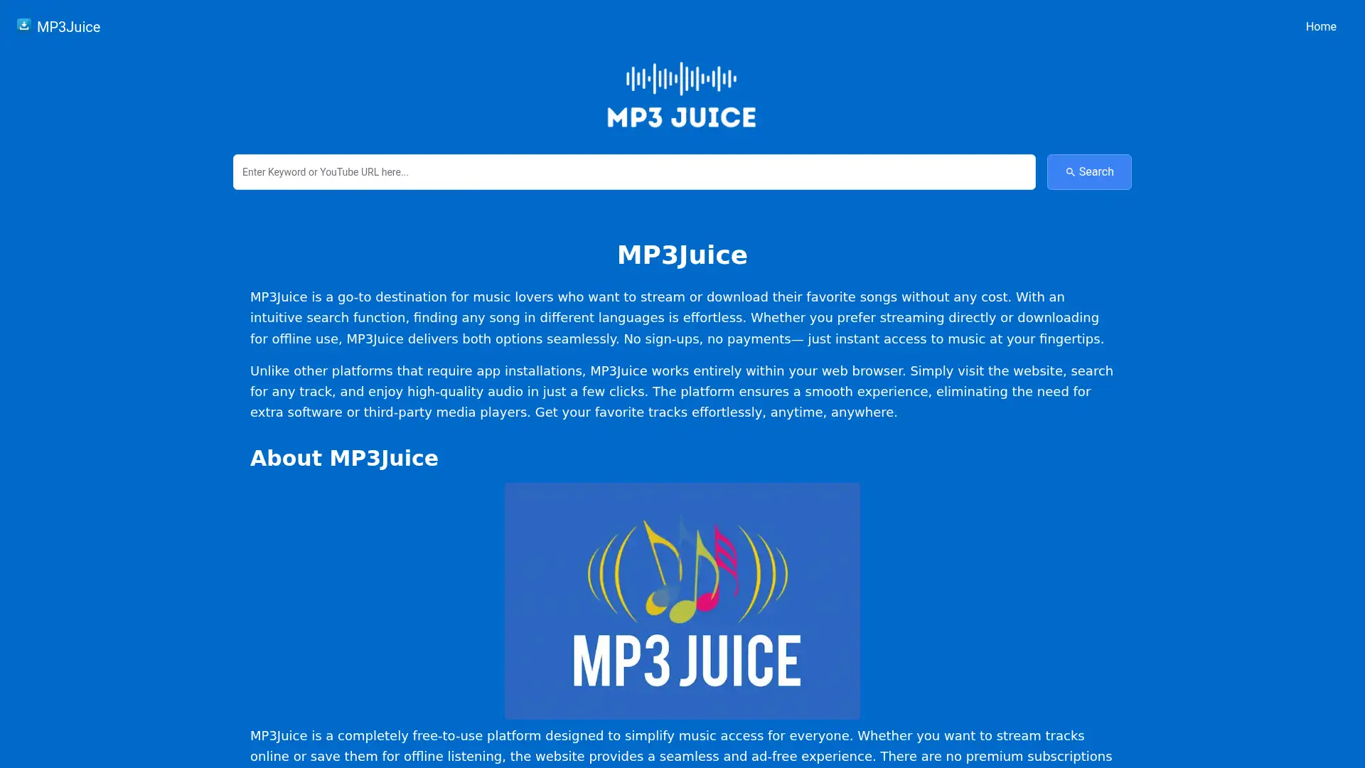 mp3juice.fr screenshot