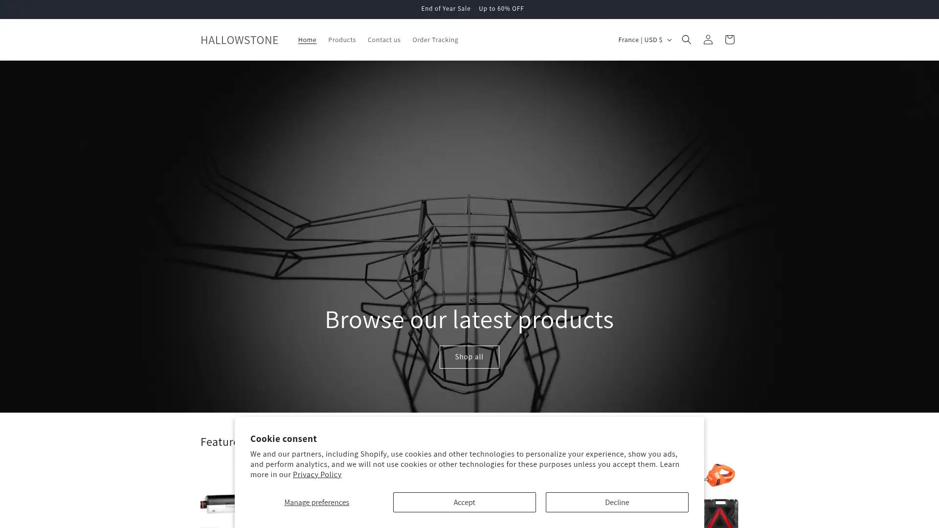hallowstoneinterior.shop screenshot