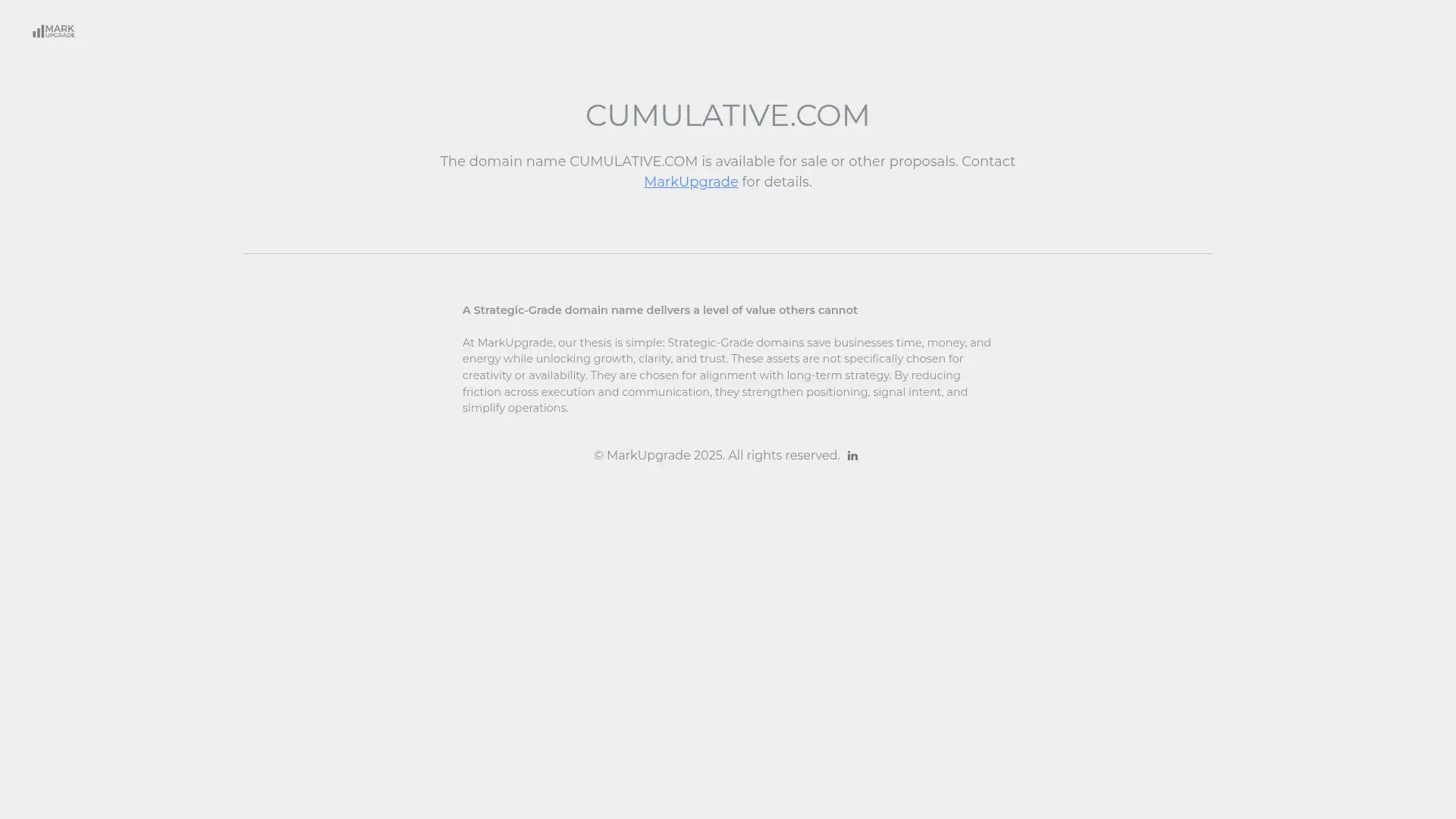 cumulative.com screenshot