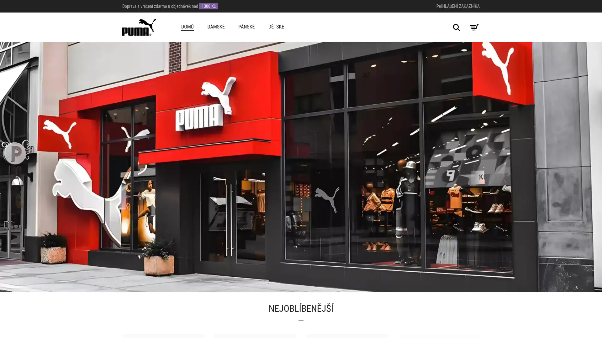 pumas.cz screenshot