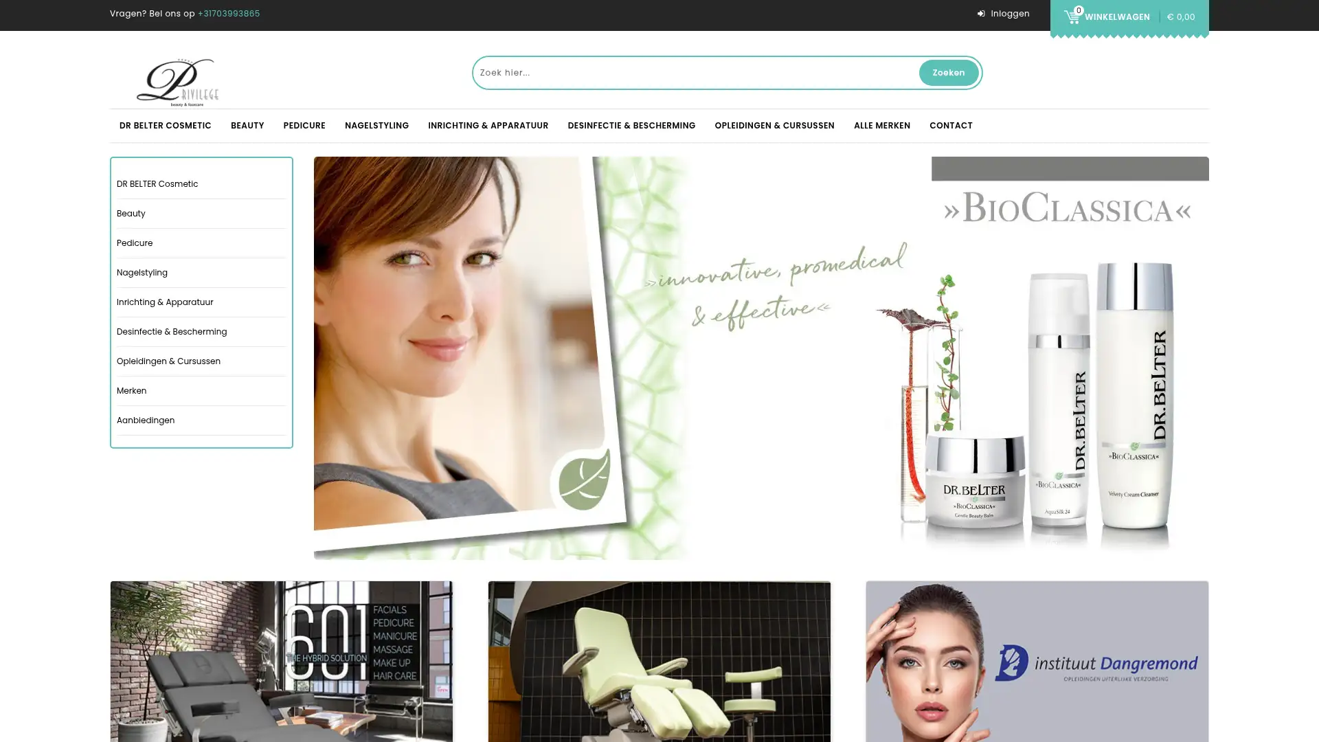 privilegebeauty.nl screenshot