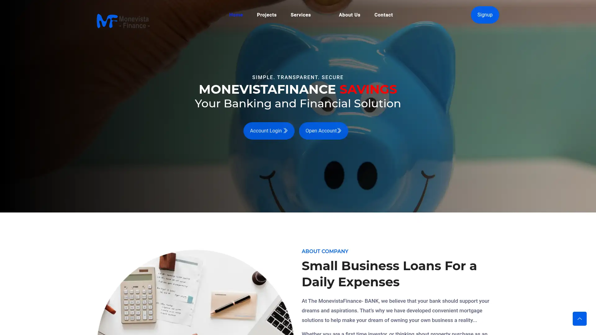 monevista.com screenshot