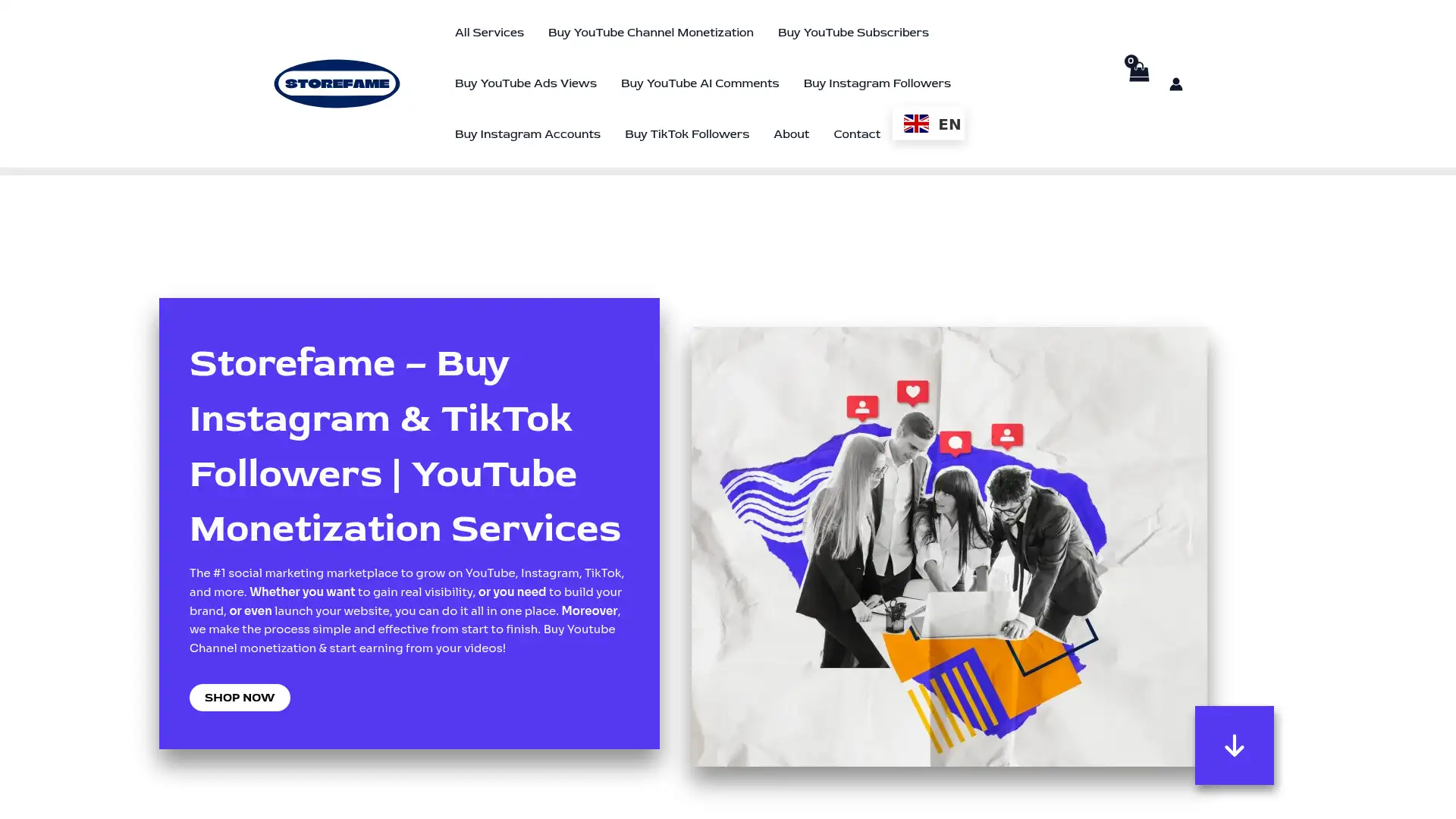 storefame.com screenshot