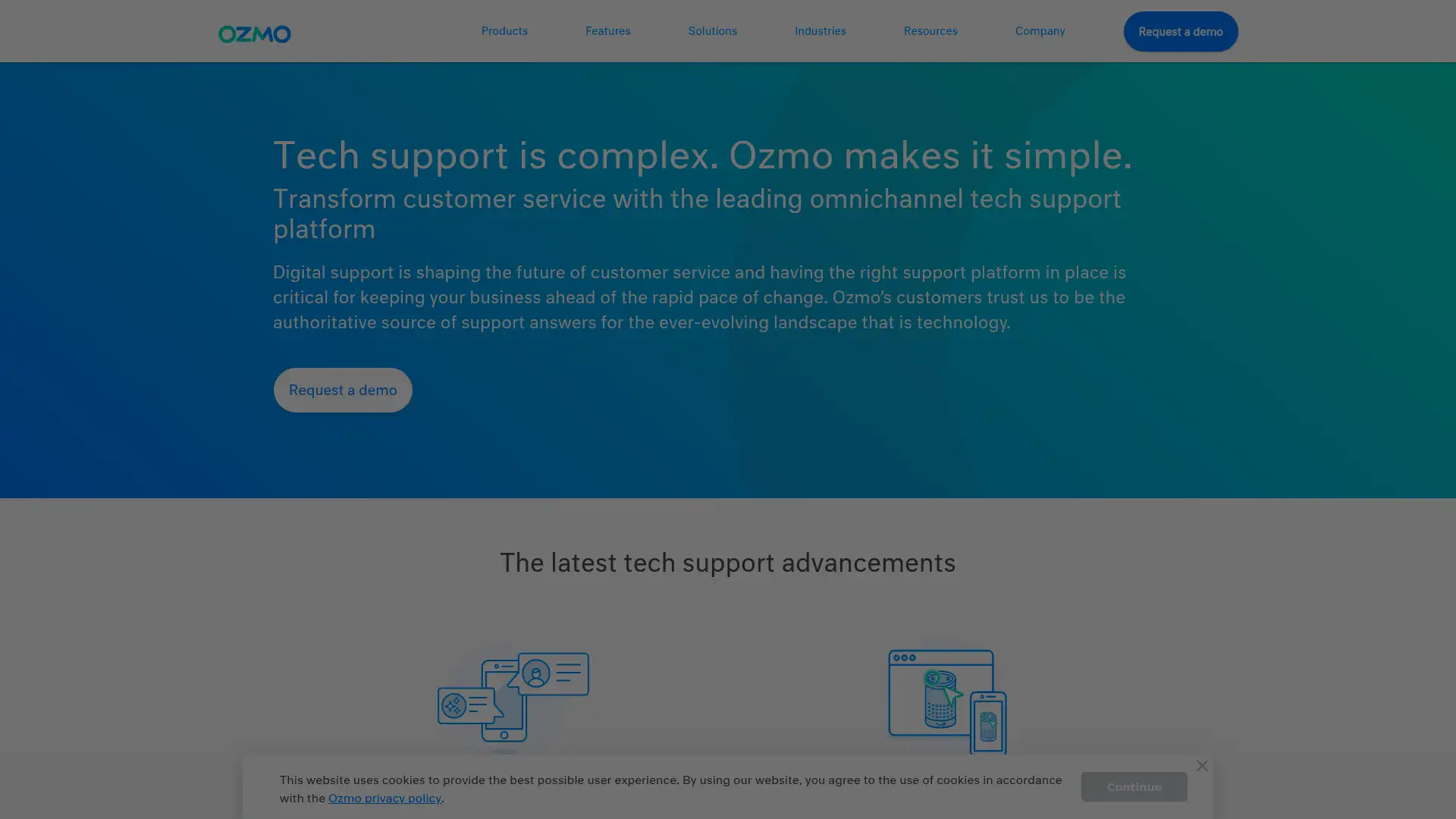 ozmo.com screenshot