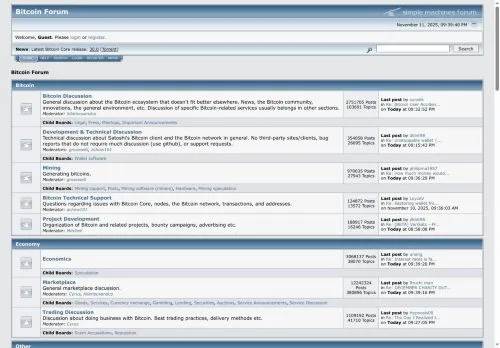bitcointalk.org screenshot