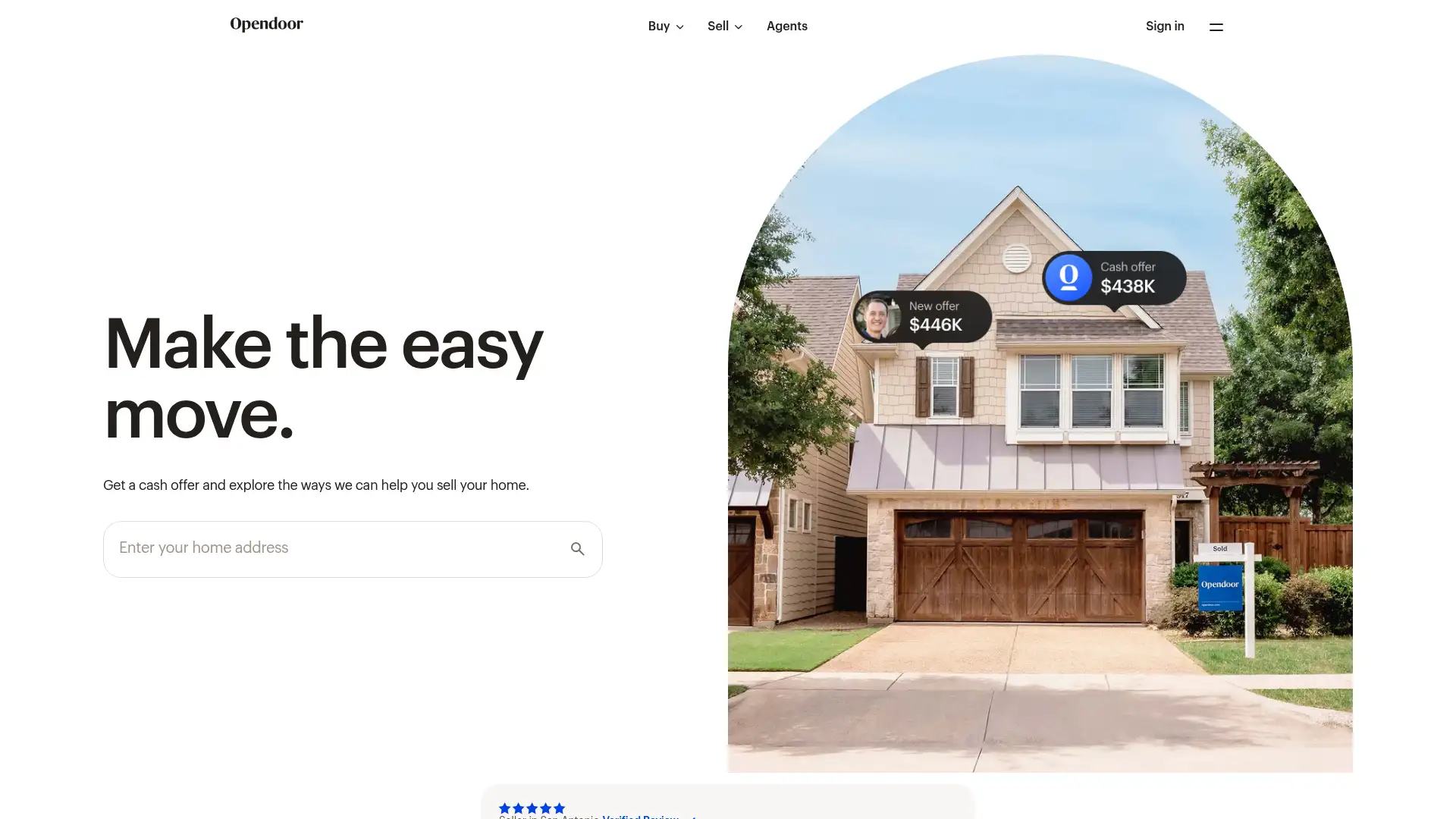 opendoor.com screenshot