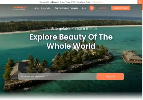 trekhops.in screenshot