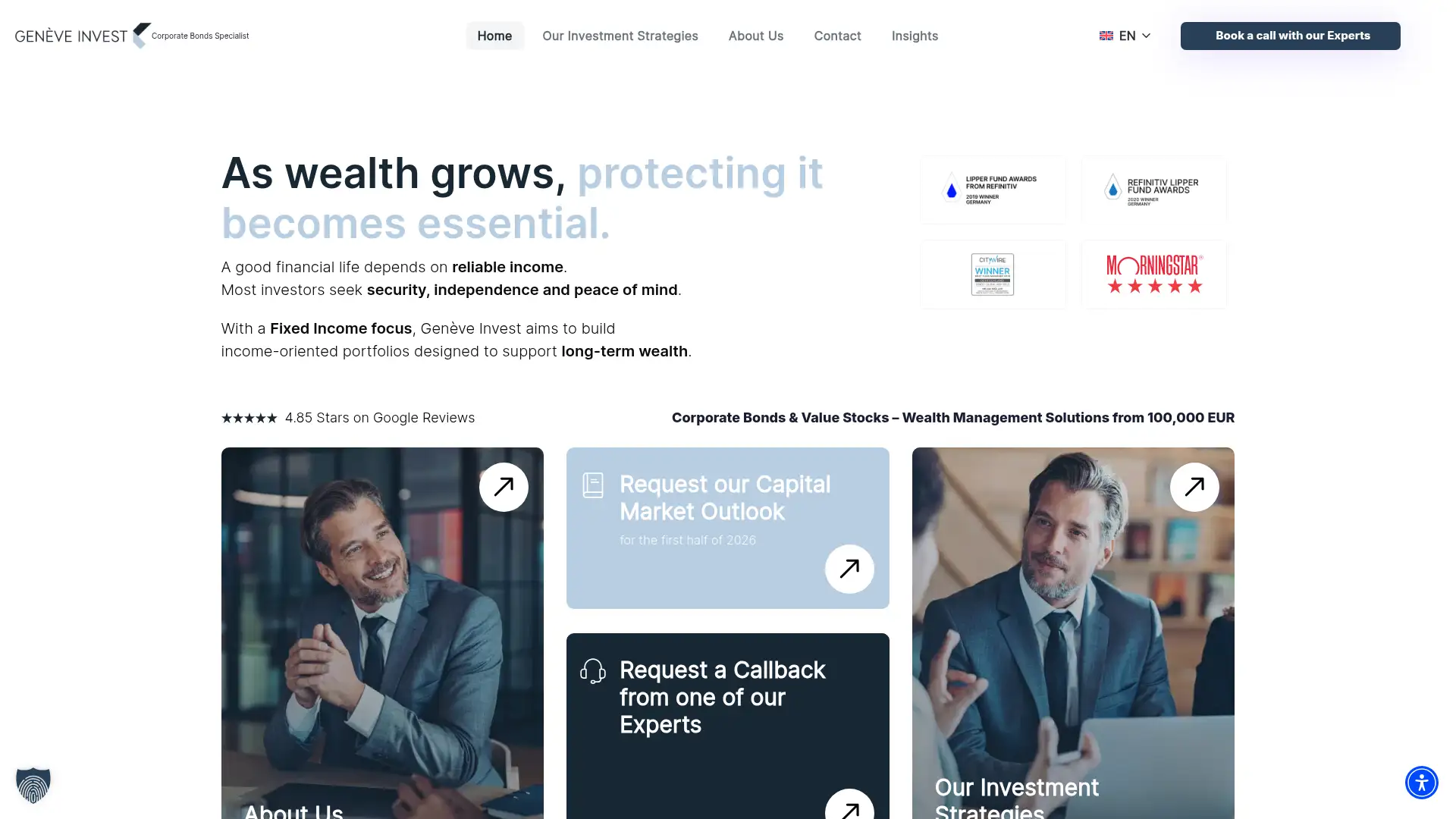 geneveinvest.com screenshot