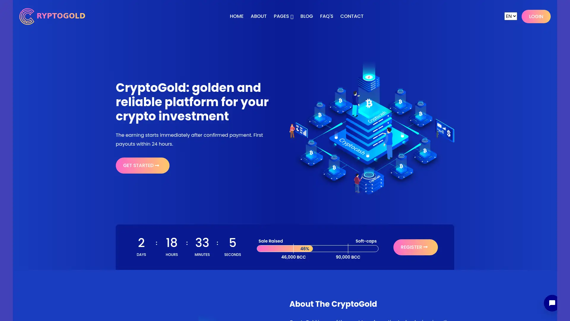 cryptogolds.pro screenshot