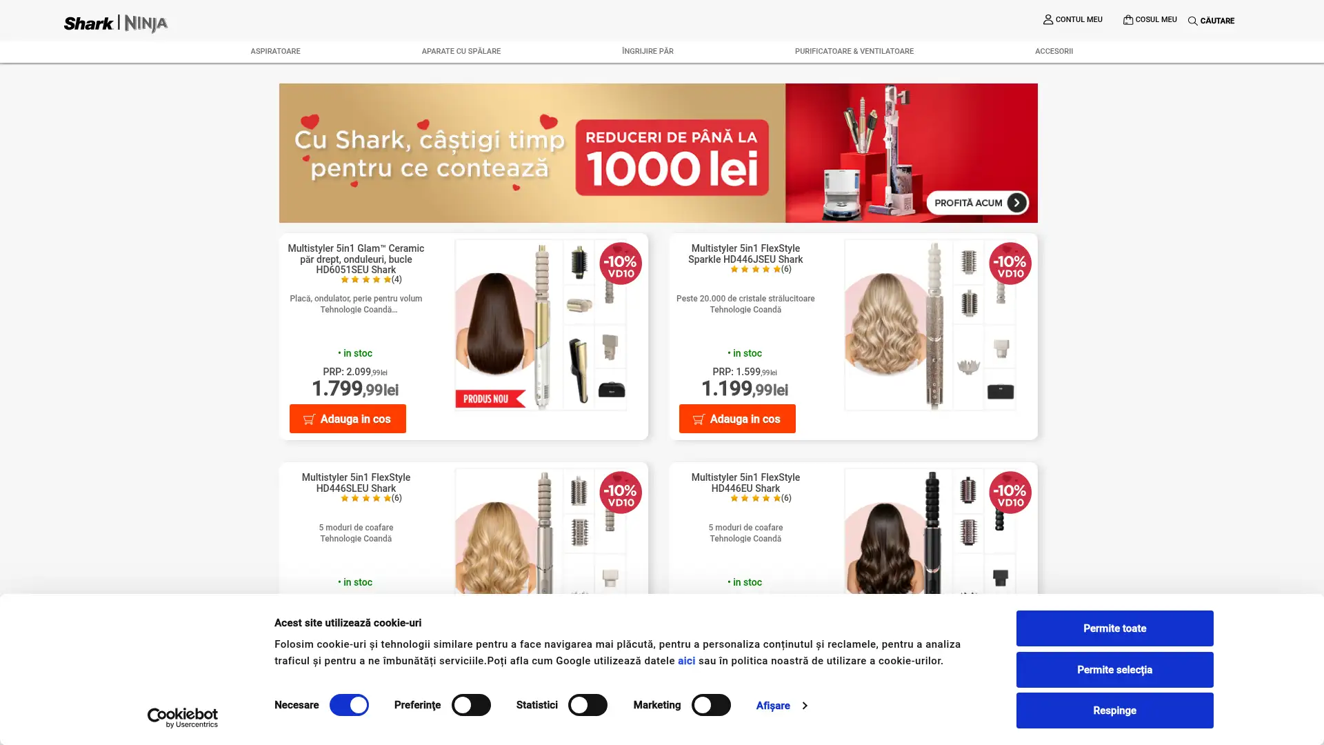 shark-romania.ro screenshot