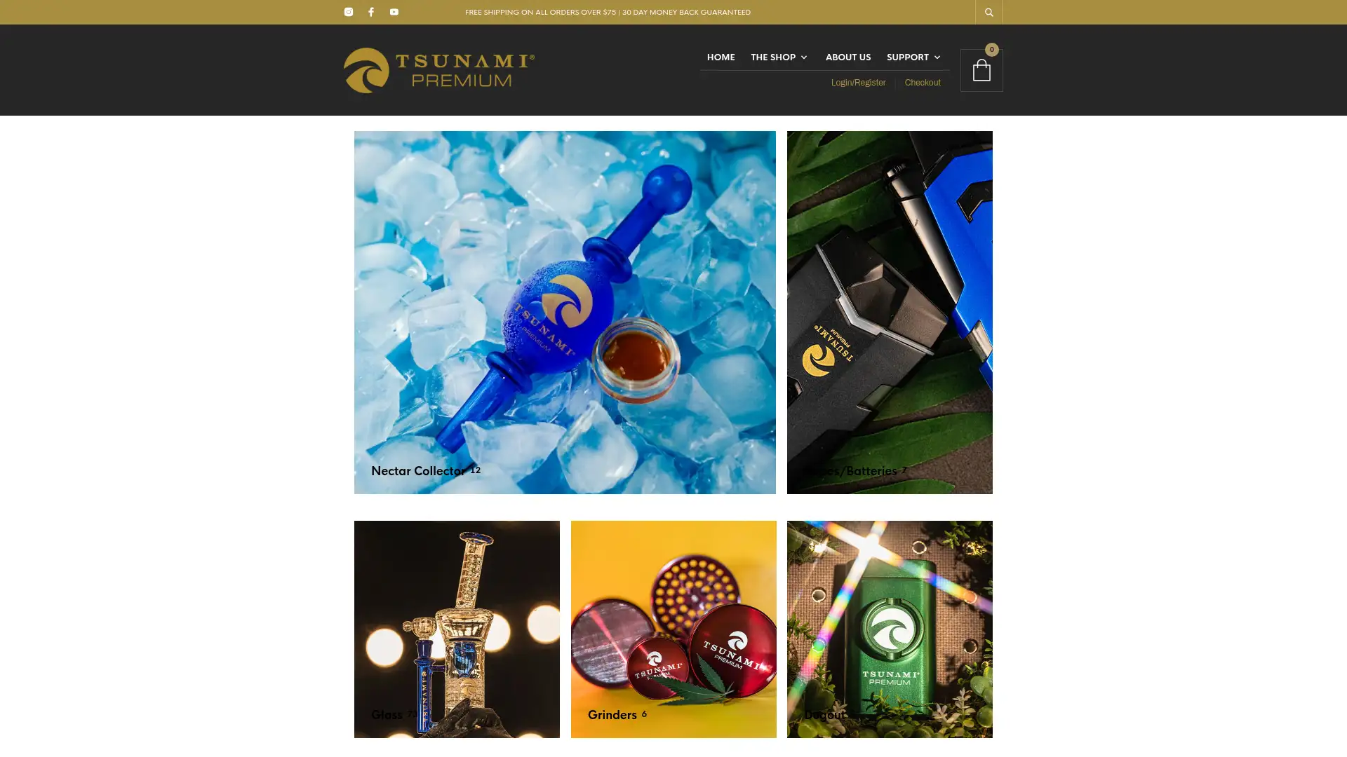 tsunamipremium.com screenshot