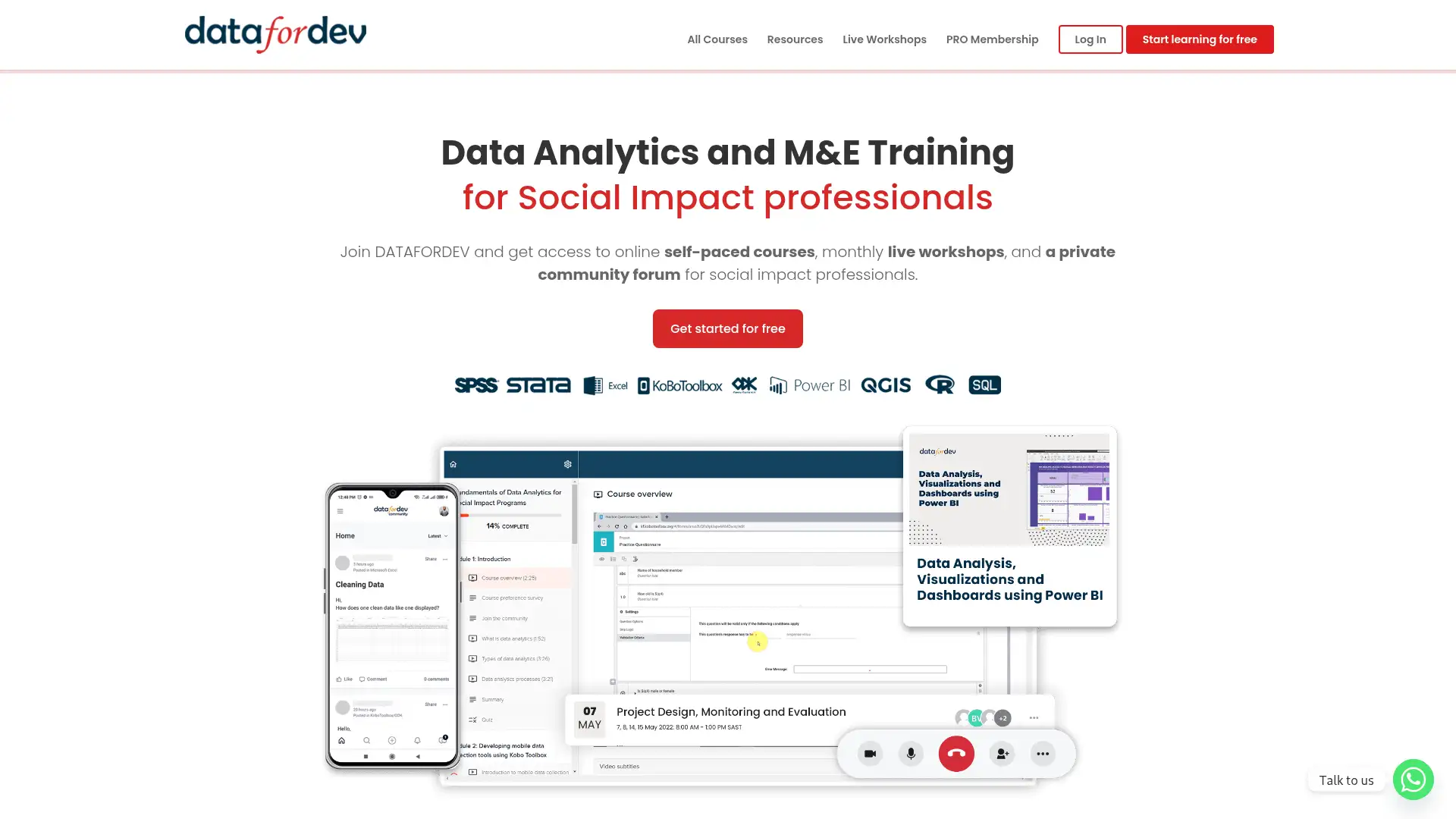 datafordev.com screenshot