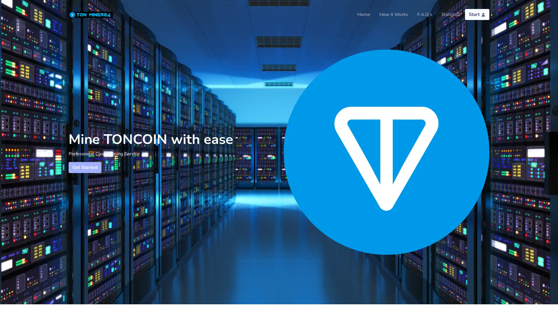 tonminer24.space screenshot