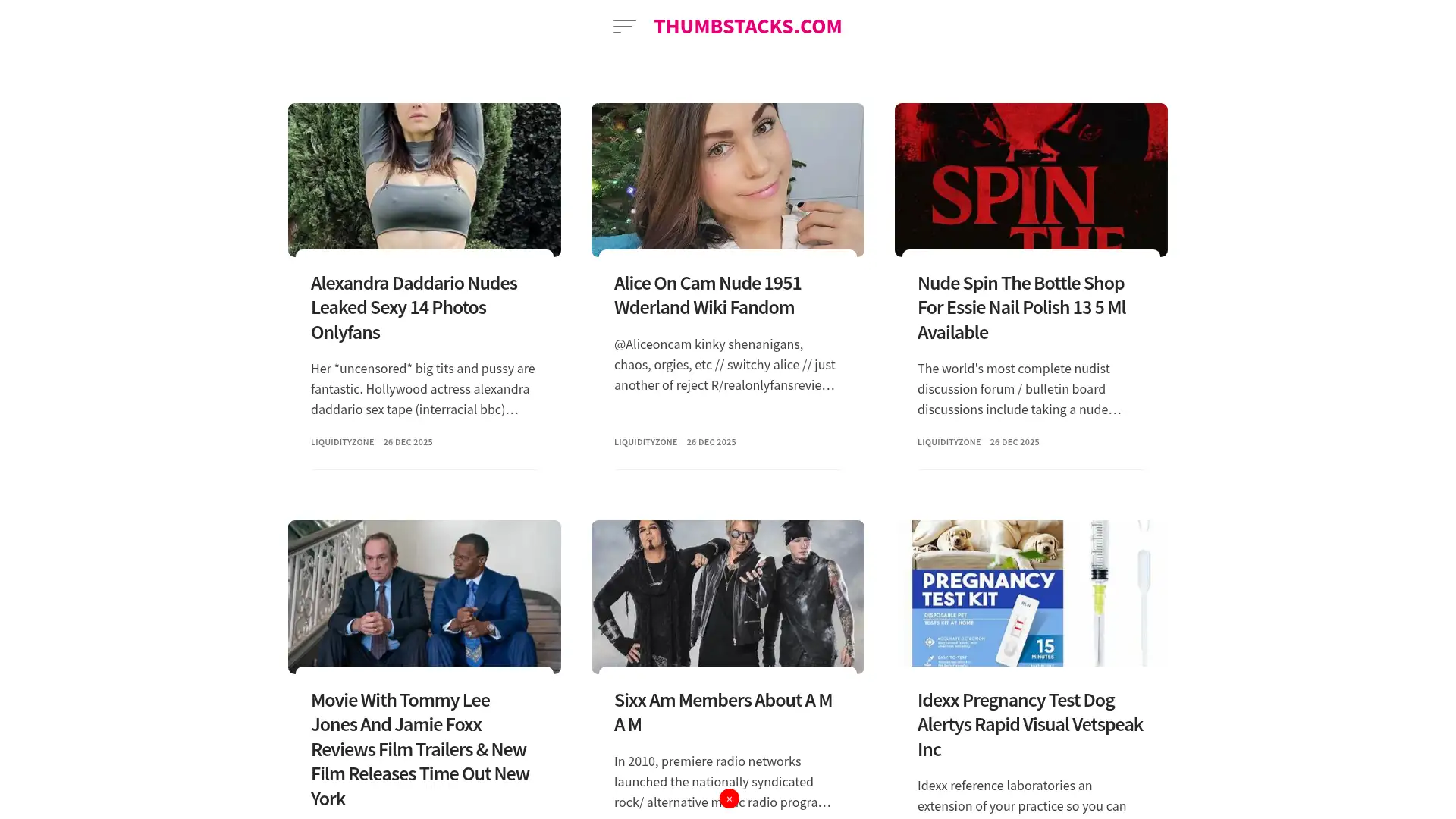 thumbstacks.com screenshot