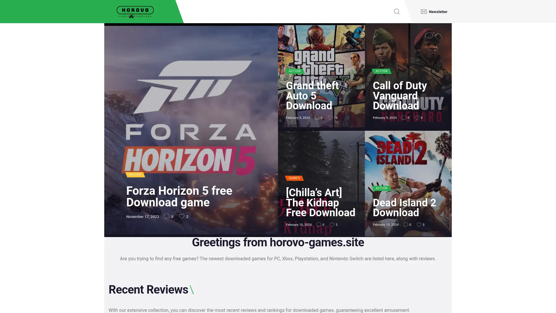 horovo-games.site screenshot