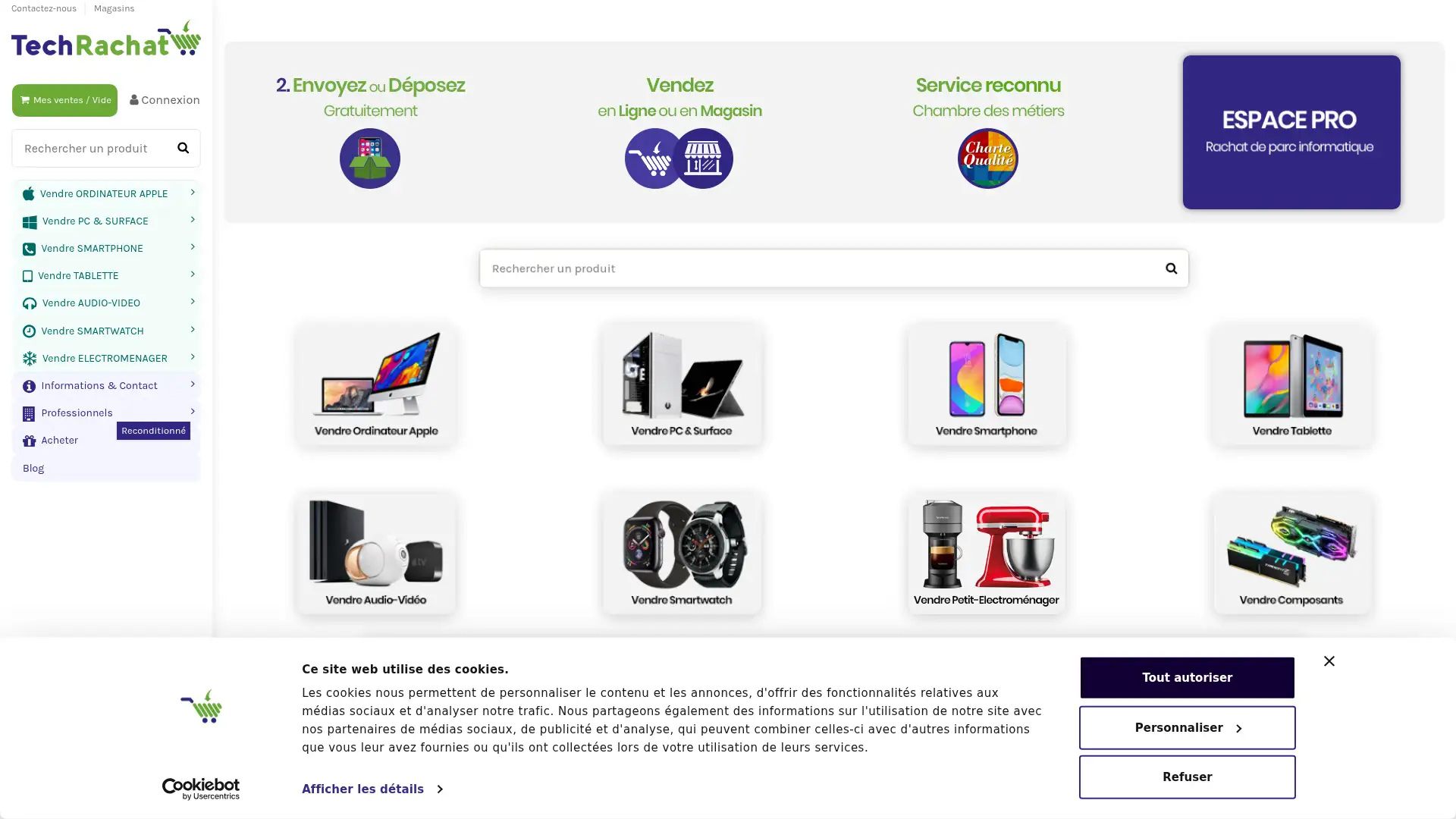 techrachat.fr screenshot