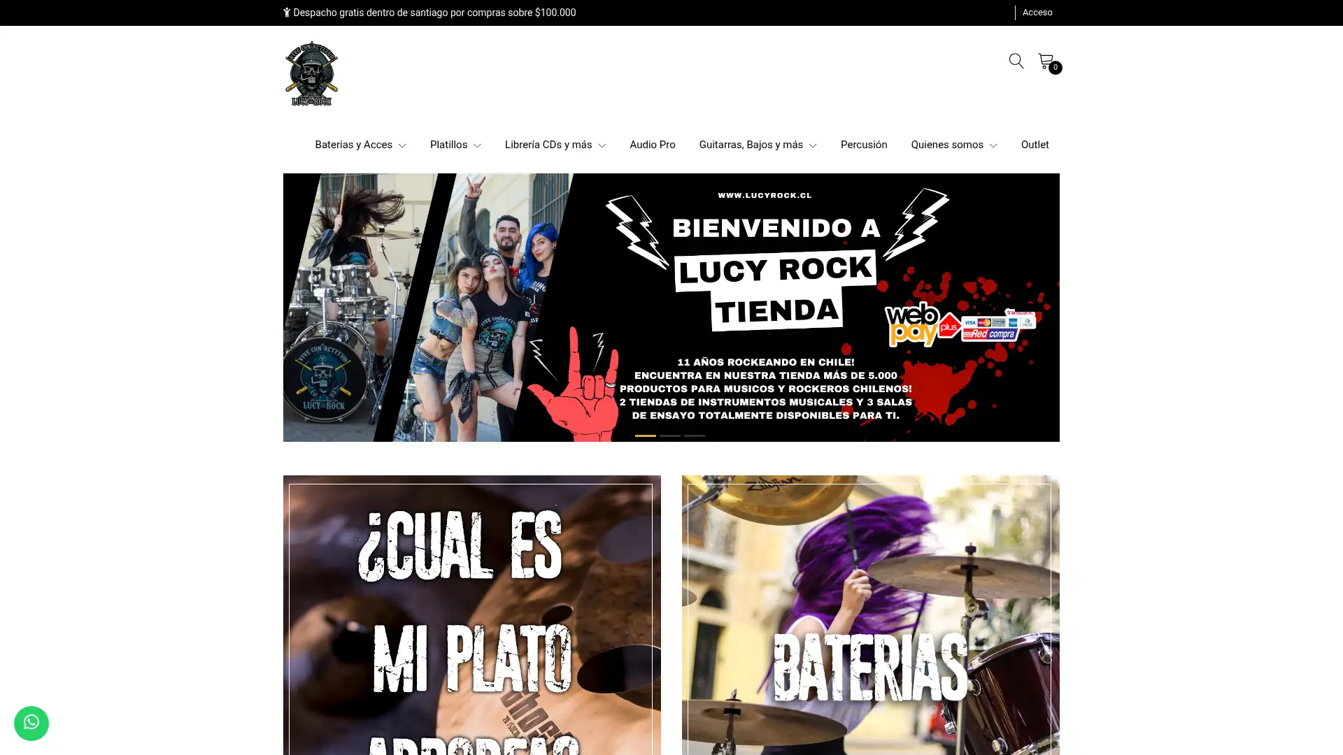 lucyrock.cl screenshot