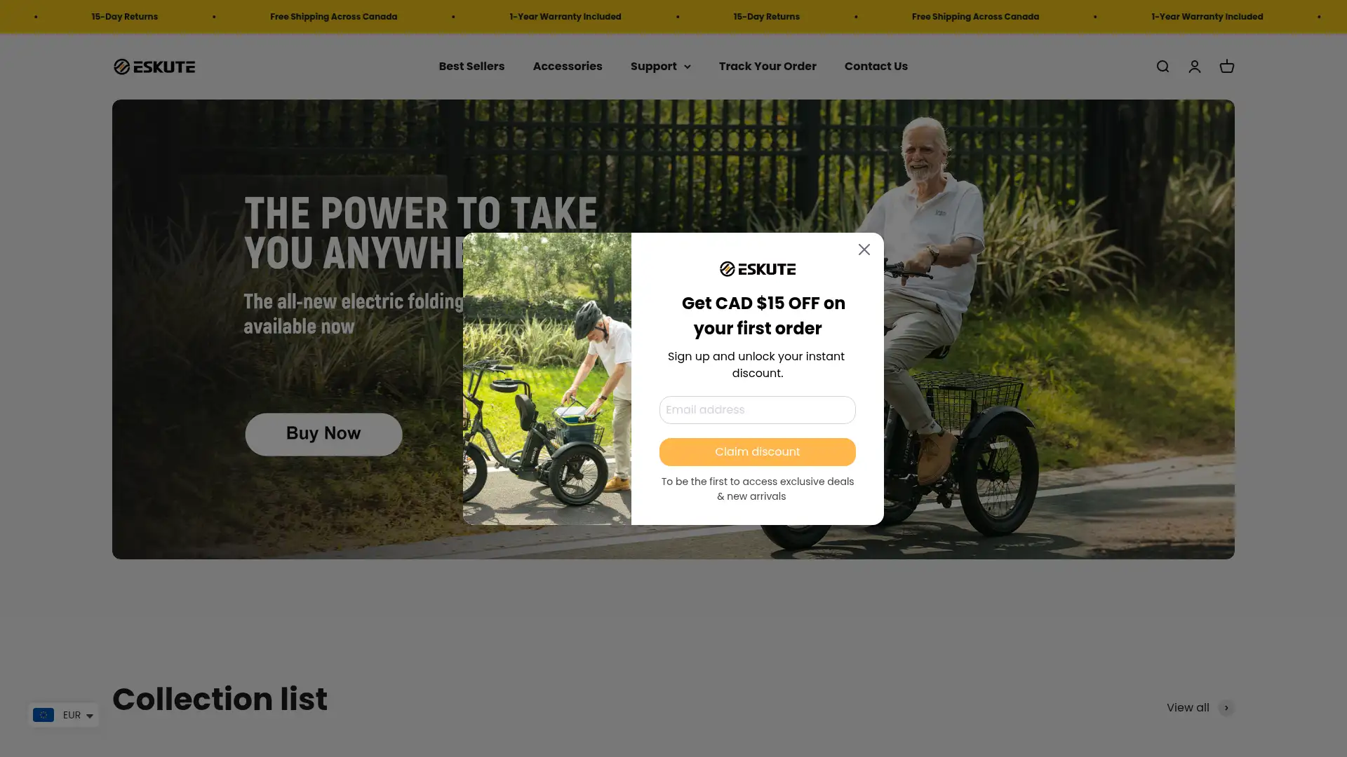eskute.ca screenshot
