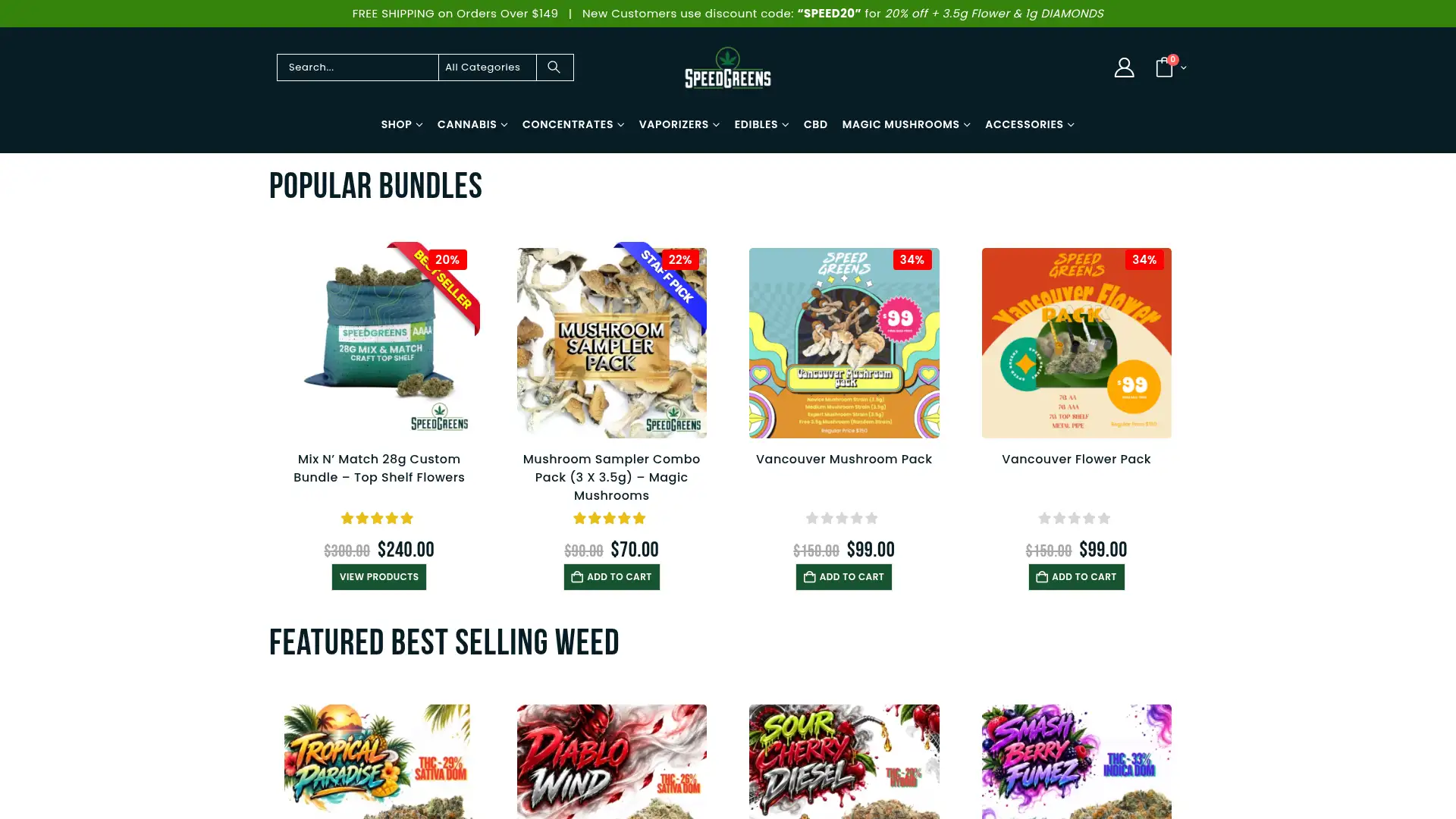 speedgreens.co screenshot
