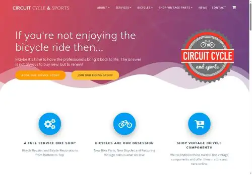 circuitcycle.ca screenshot