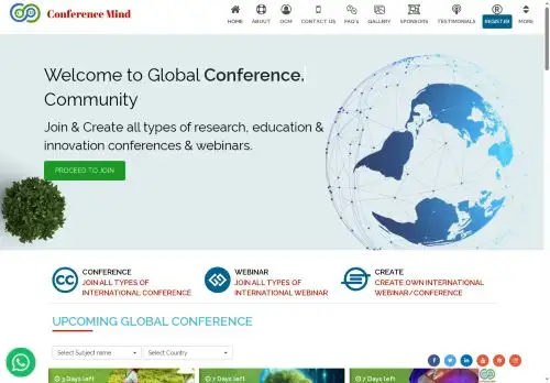 conferencemind.com screenshot