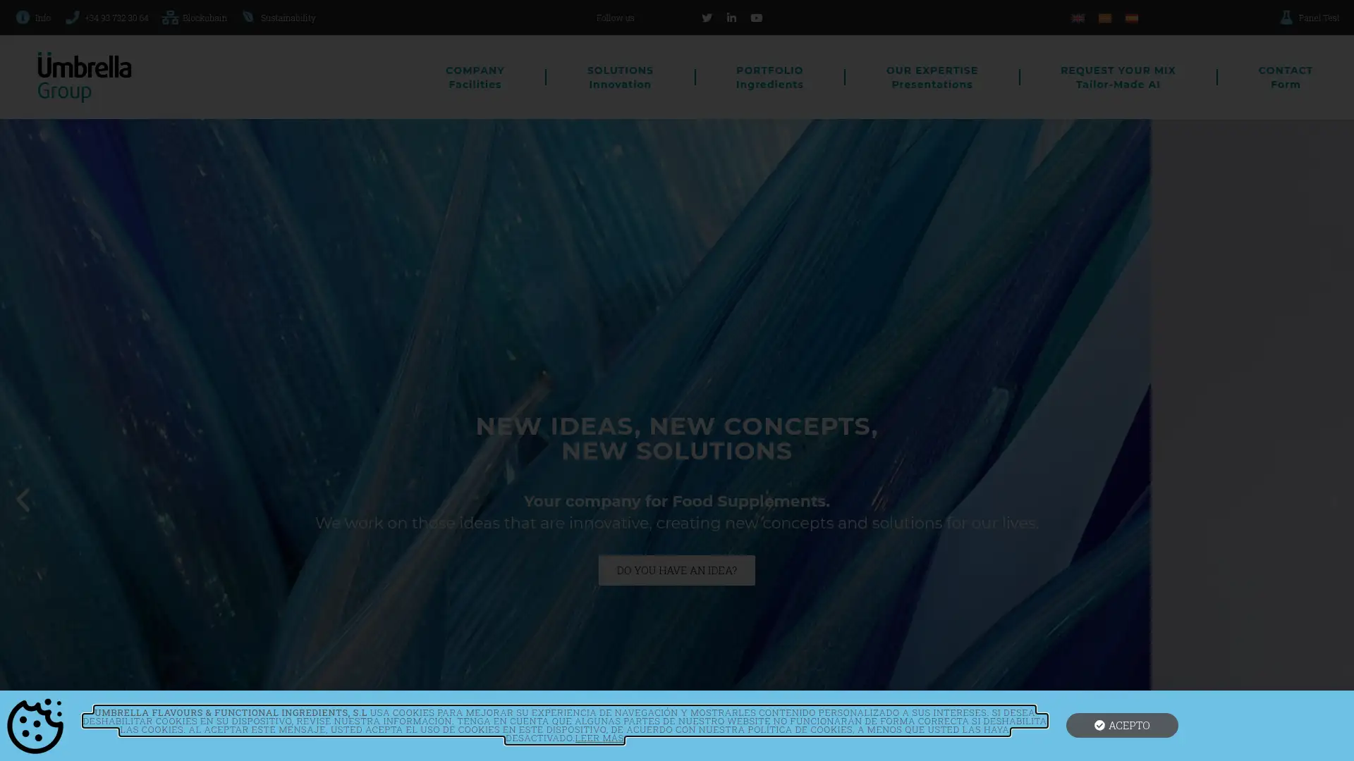 umbrellamix.com screenshot