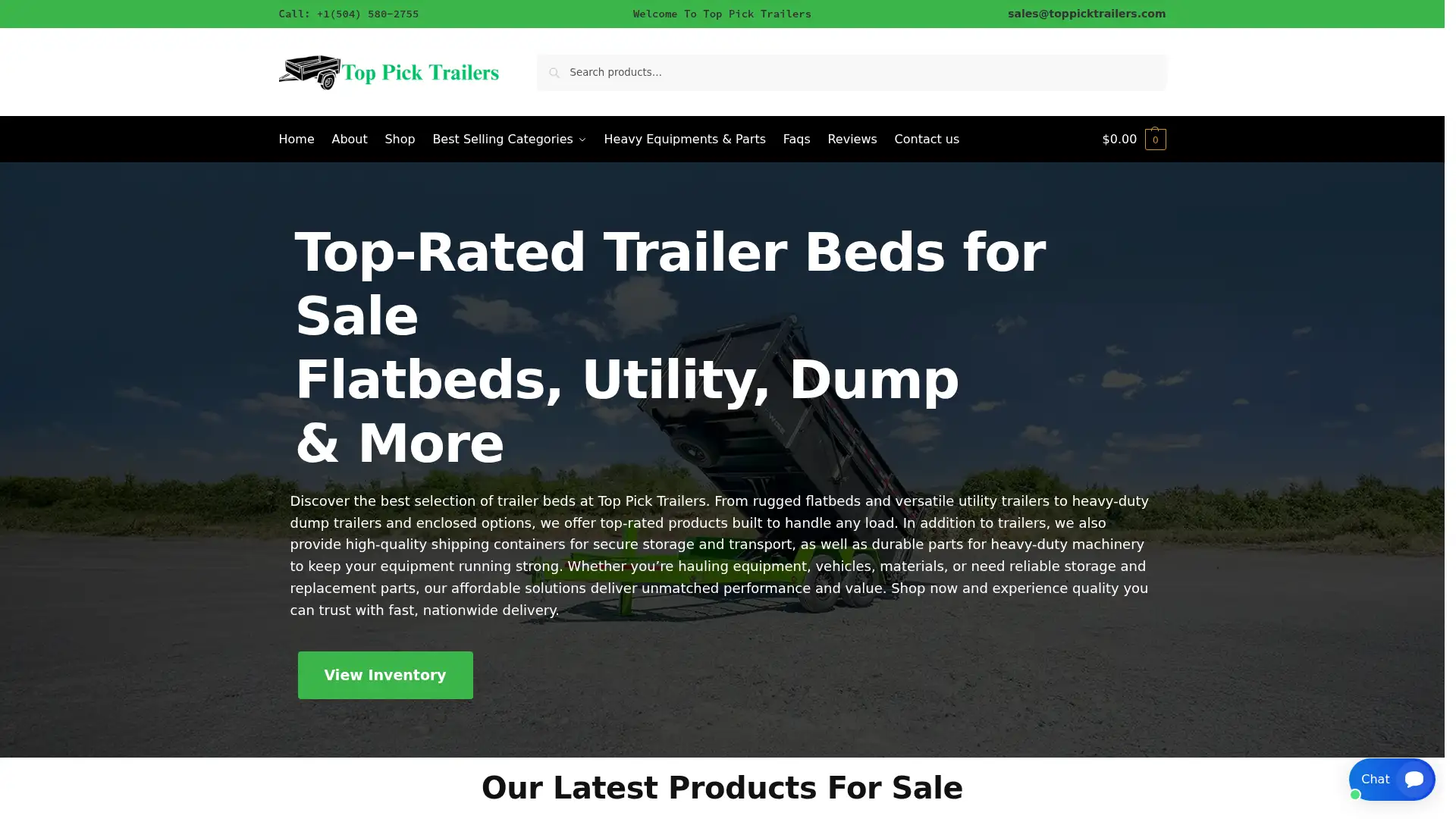 toppicktrailers.com screenshot