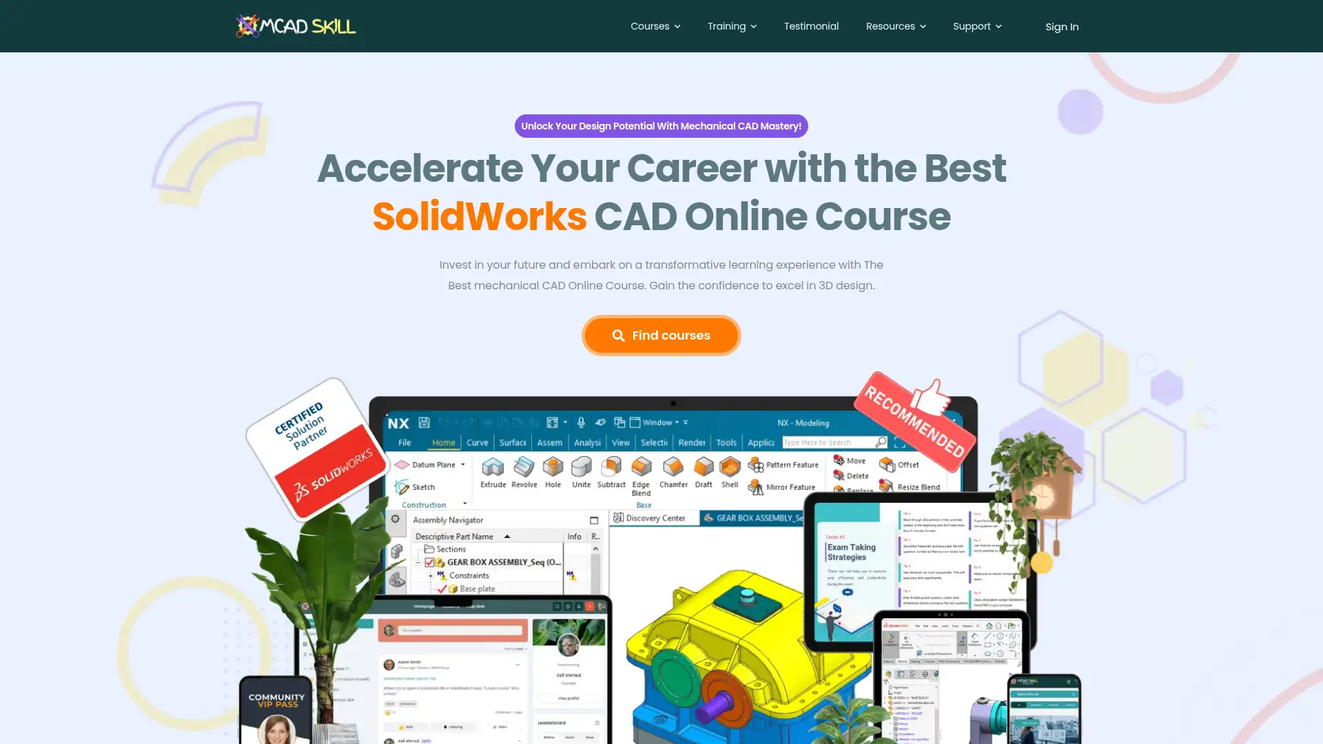 mcadskill.com screenshot