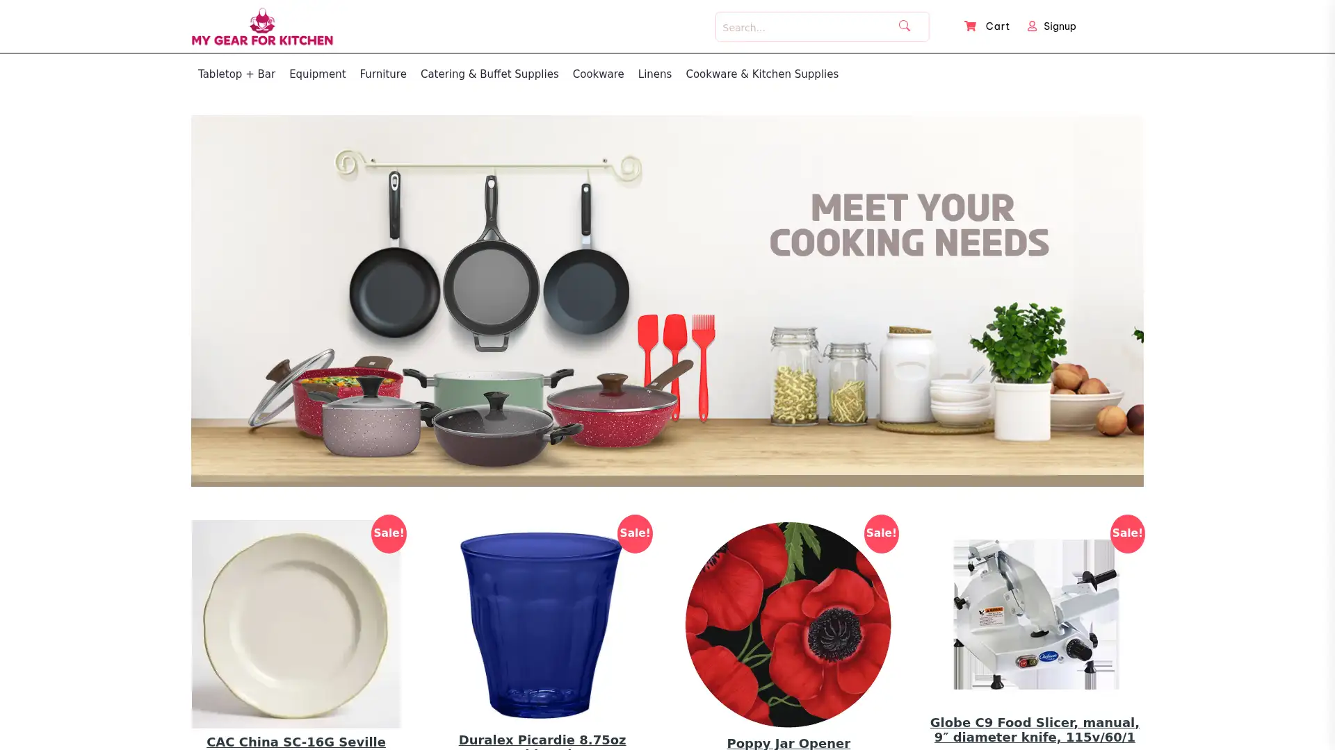mygearforkitchen.com screenshot