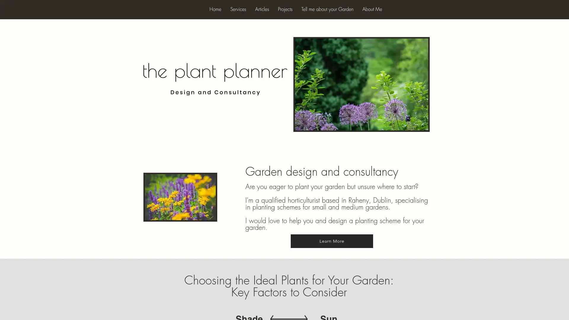 plantplanner.ie screenshot