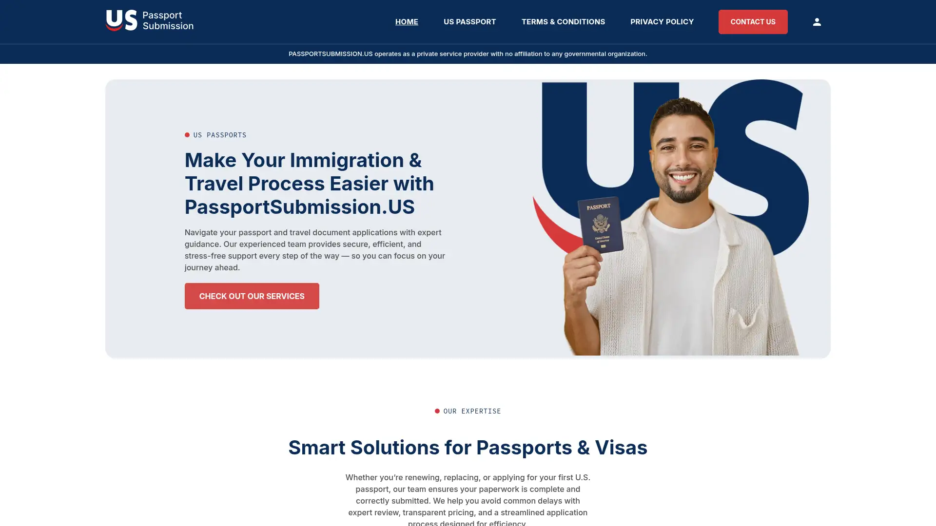 passportsubmission.us screenshot
