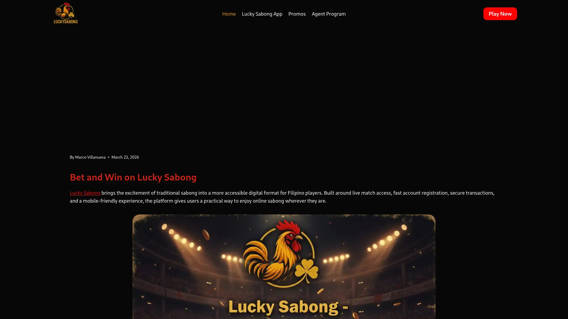 luckysabong.vip screenshot