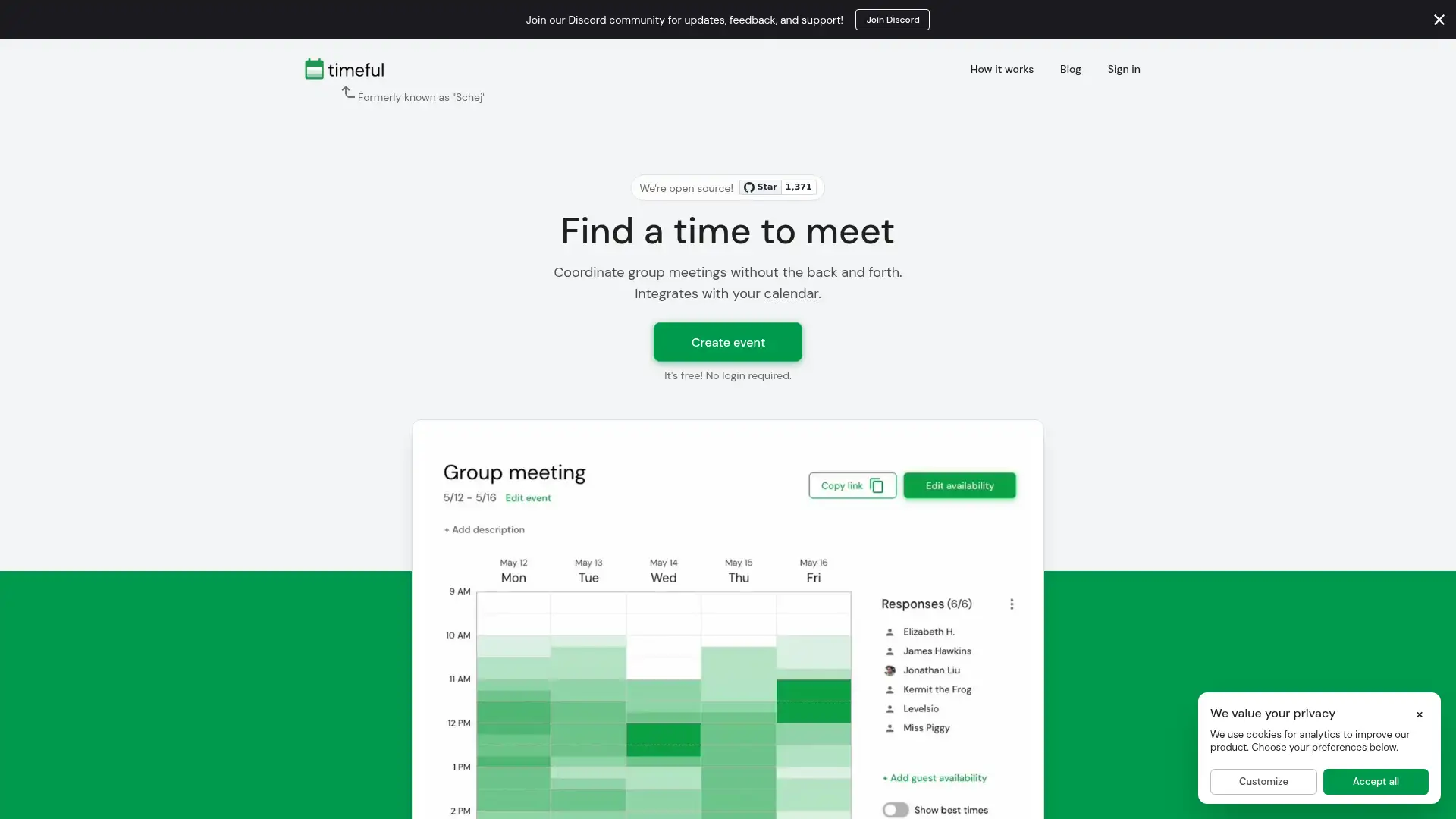 timeful.app screenshot