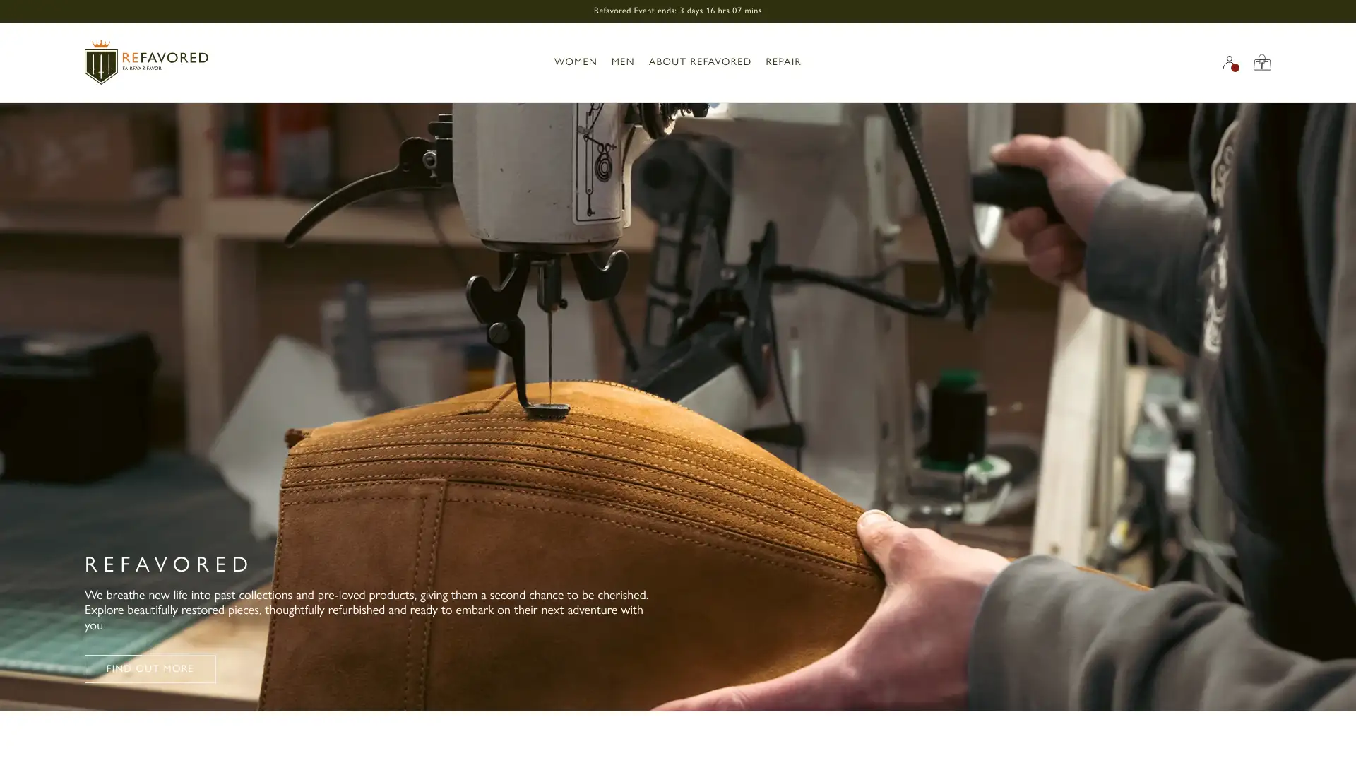 refavored.co.uk screenshot