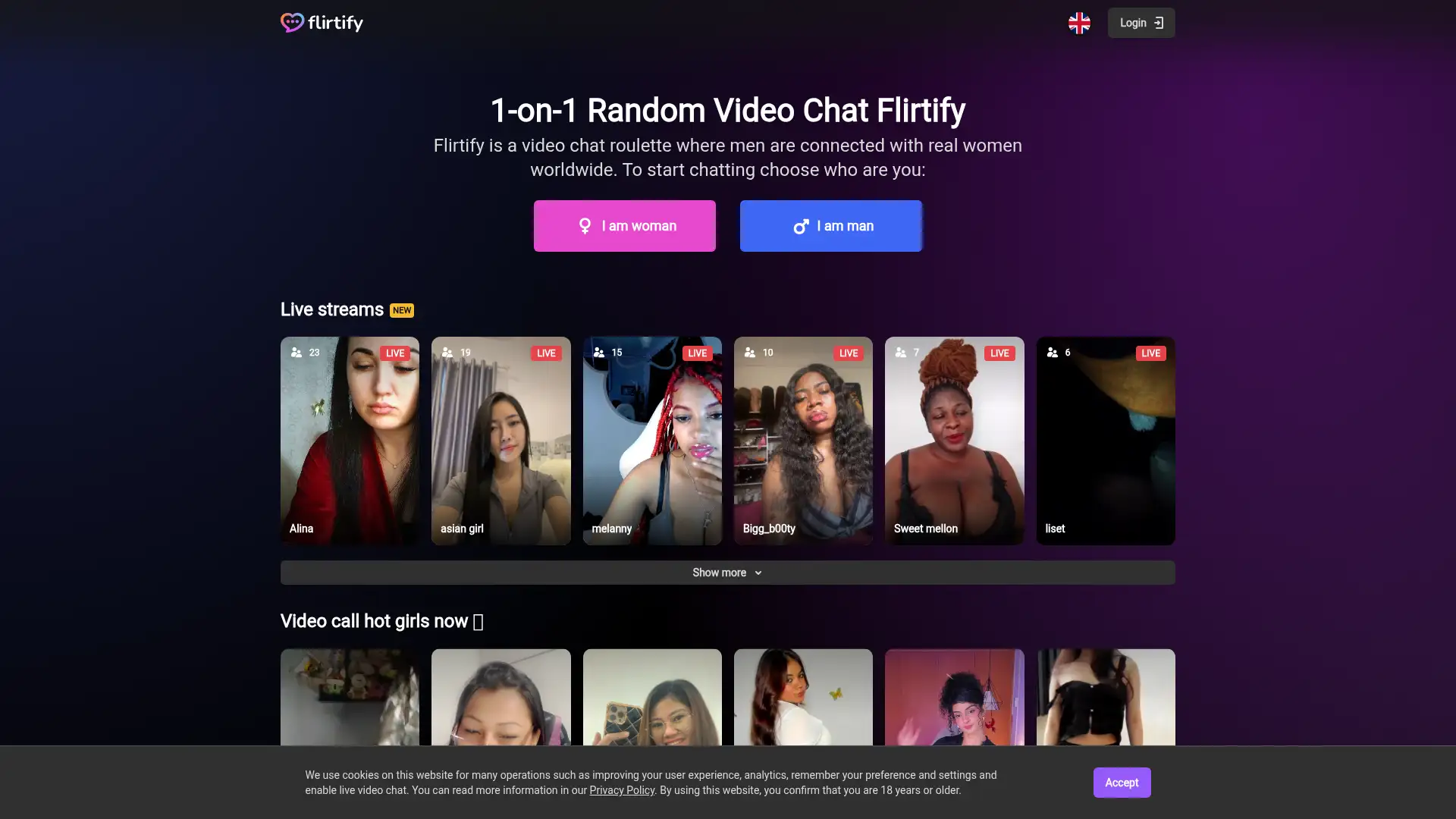 flirtify.com screenshot