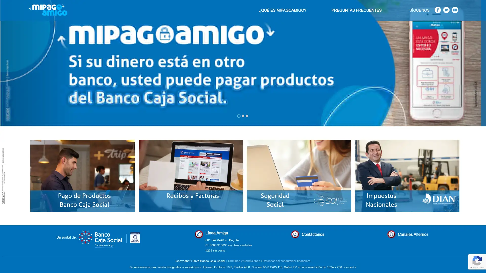 mipagoamigo.com screenshot