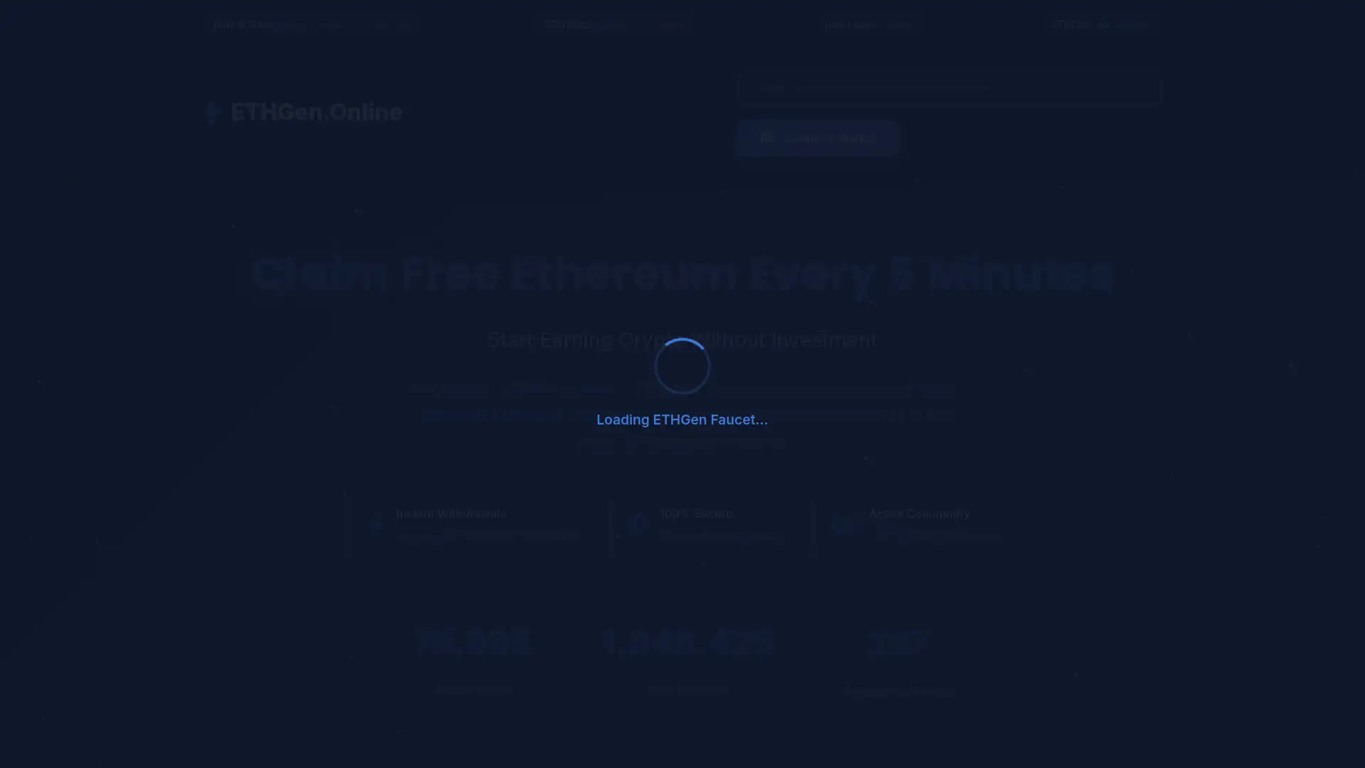 ethgen.online screenshot