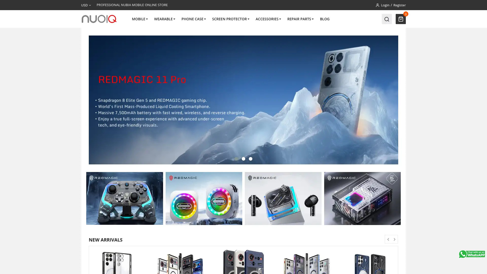 nubiamart.com screenshot