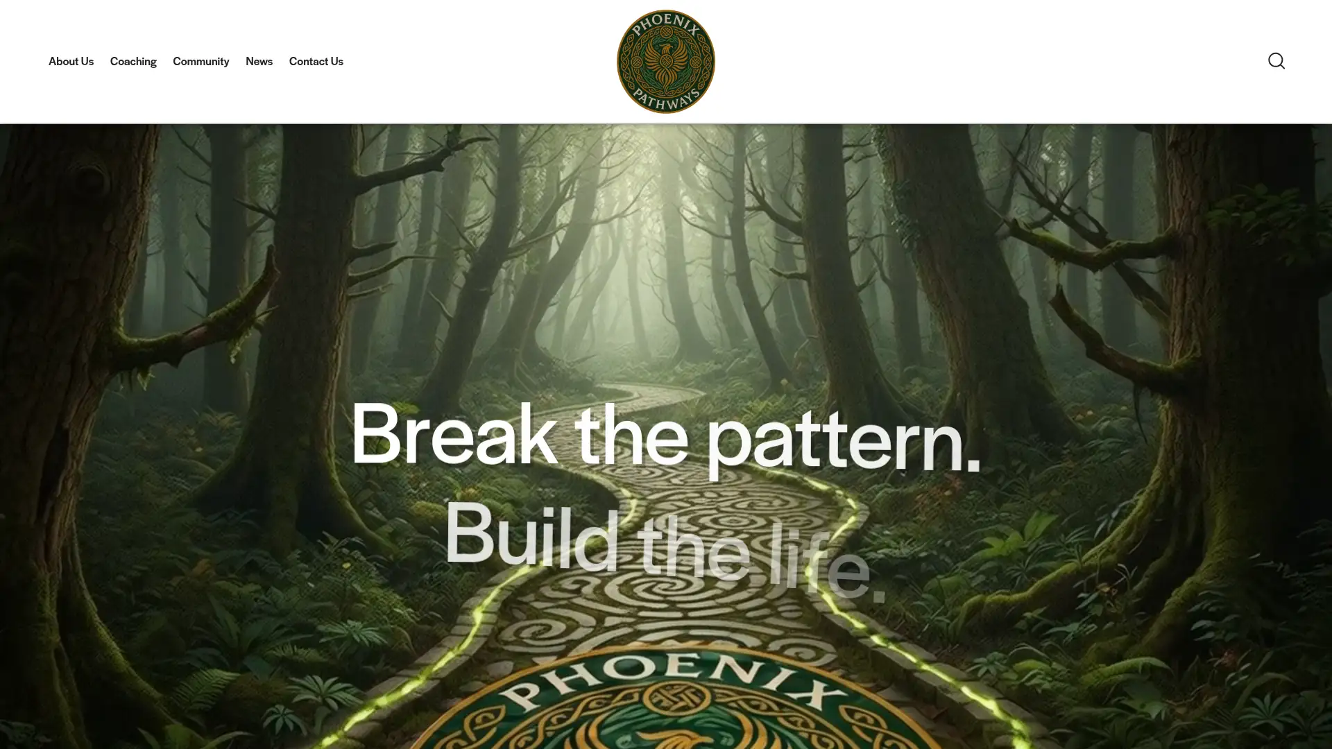 phoenixpathways.ie screenshot