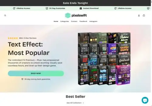 pixelswift.co screenshot