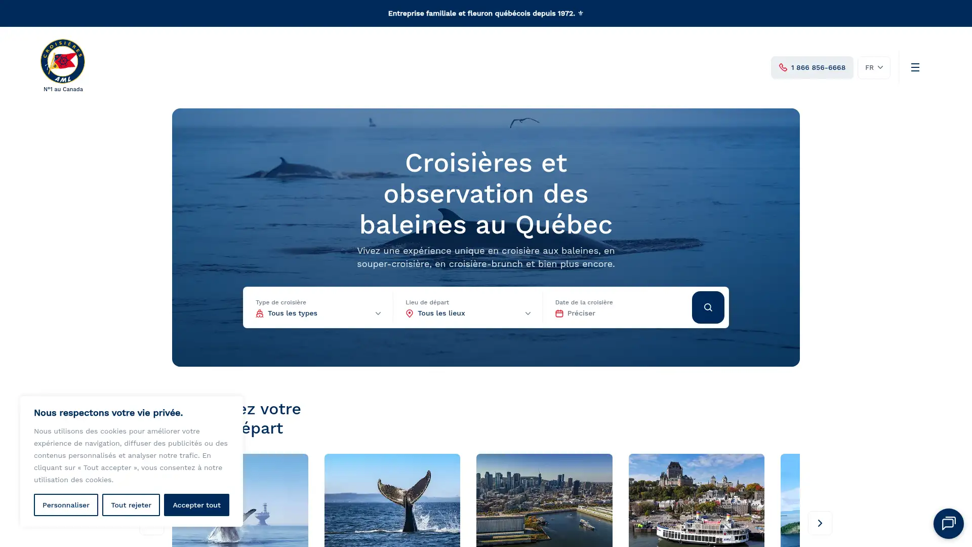 croisieresaml.com screenshot