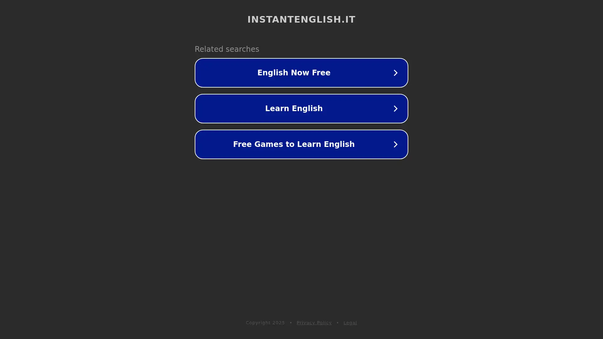instantenglish.it screenshot
