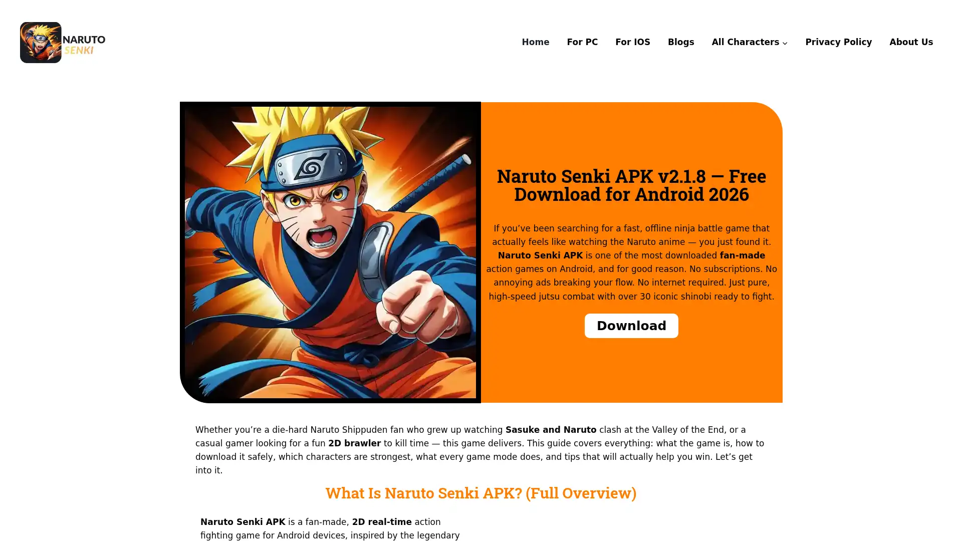 narutosenkiapk.app screenshot