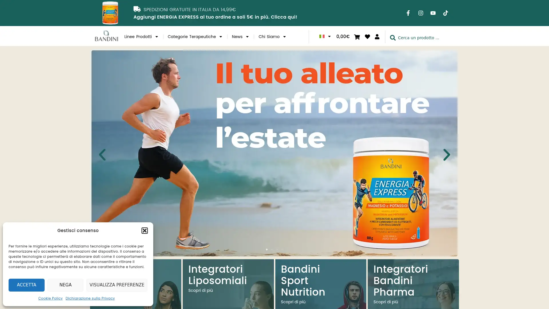 bandini-pharma.co.uk screenshot