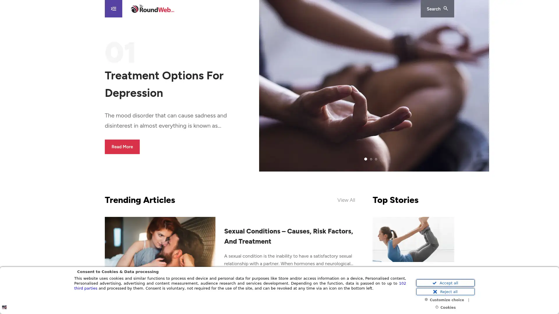 theroundweb.com screenshot