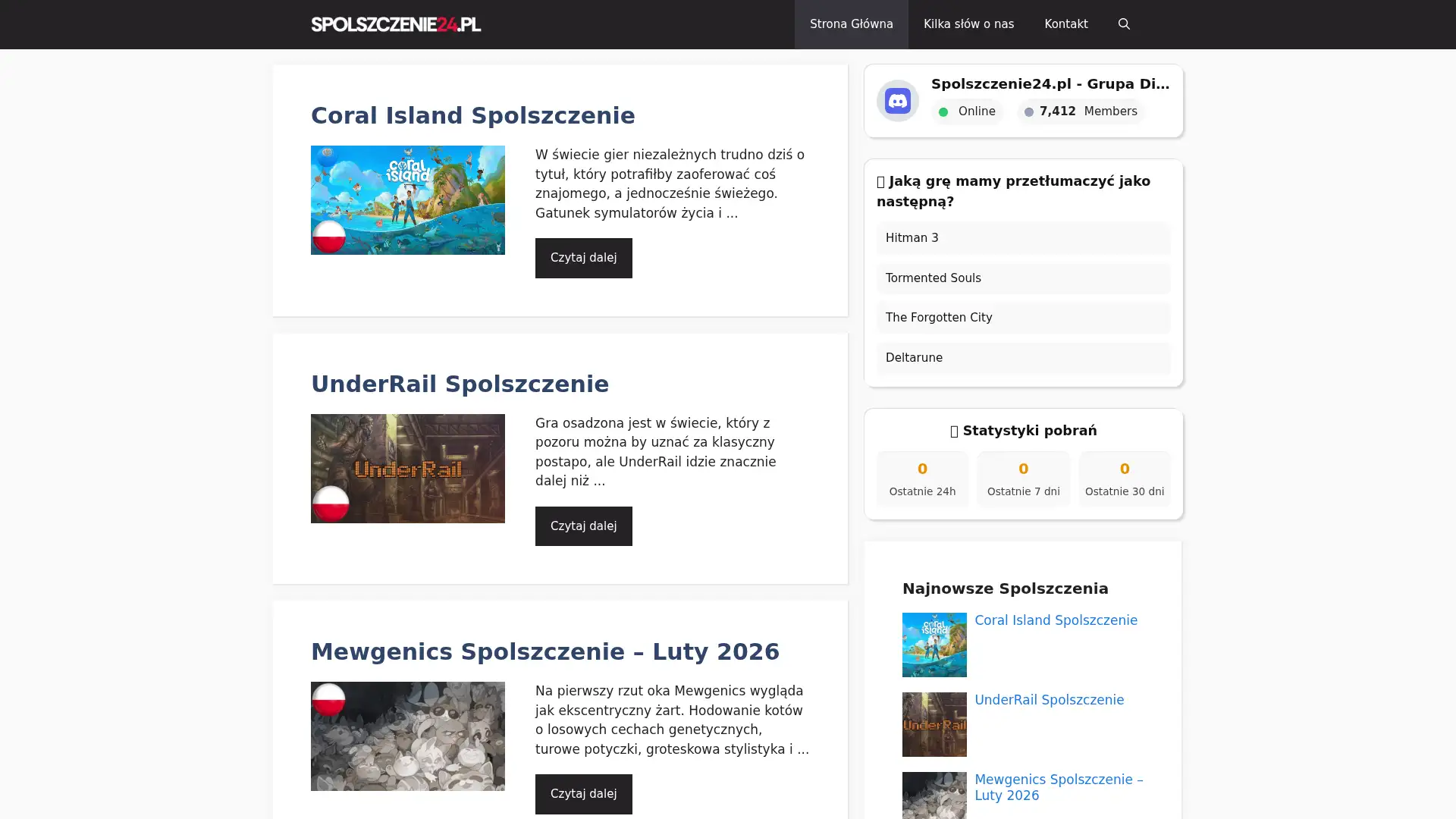 spolszczenie24.pl screenshot