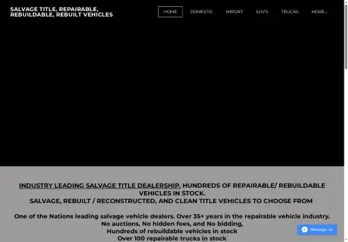 replicaautosales.net screenshot
