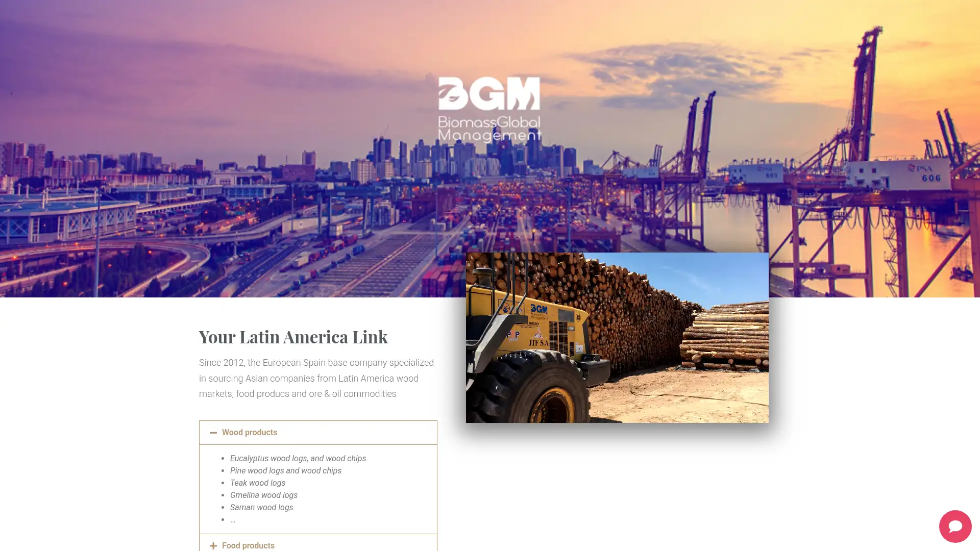 biomassglobalmanagement.com screenshot